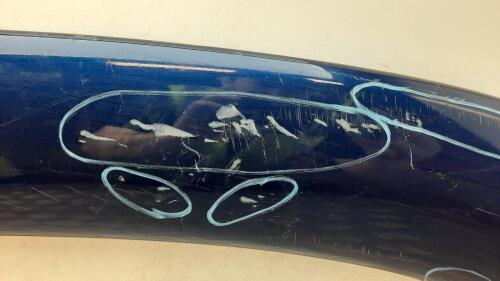 PEUGEOT 406 MK1 REAR SPOILER SOME SURFACE SCRATCHES AND MARKS TO PAINT