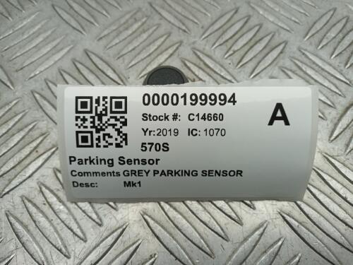 MCLAREN 570S MK1 PARKING SENSOR GREY PARKING SENSOR 0263003331