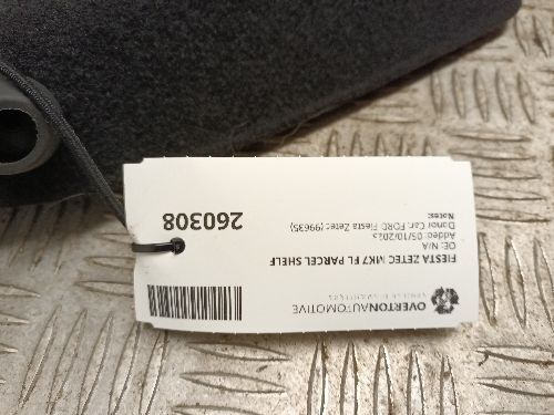 FIESTA ZETEC MK7 FL PARCEL SHELF