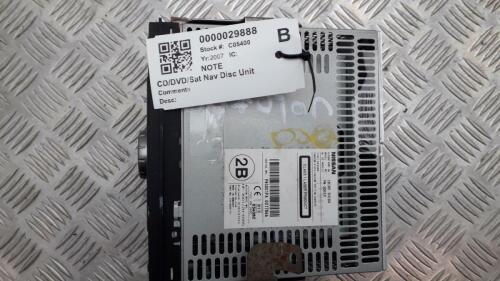 2007 NISSAN NOTE MK1 CD/DVD/SAT NAV DISC UNIT