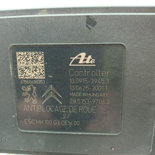 CITROEN C3 ABS PUMP MODULATOR CONTROL UNIT
