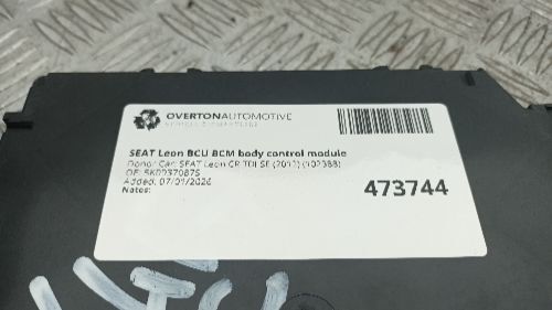 SEAT LEON BCU BCM BODY CONTROL MODULE