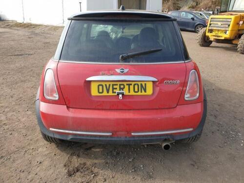 MINI (BMW) MINI MK1 2001-2008 HATCHBACK RED RIGHT WING